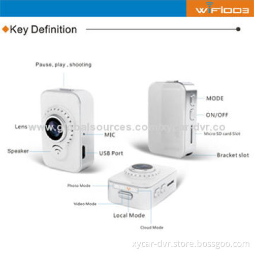 Newly product wireless IP camera, supports loop recording and two-way voice call